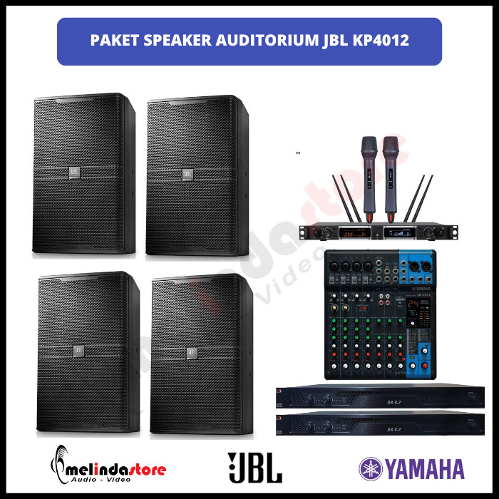 Paket Live Music | Auditorium | PA System | Lapangan | Speaker JBL KP4012 | 4 Speaker